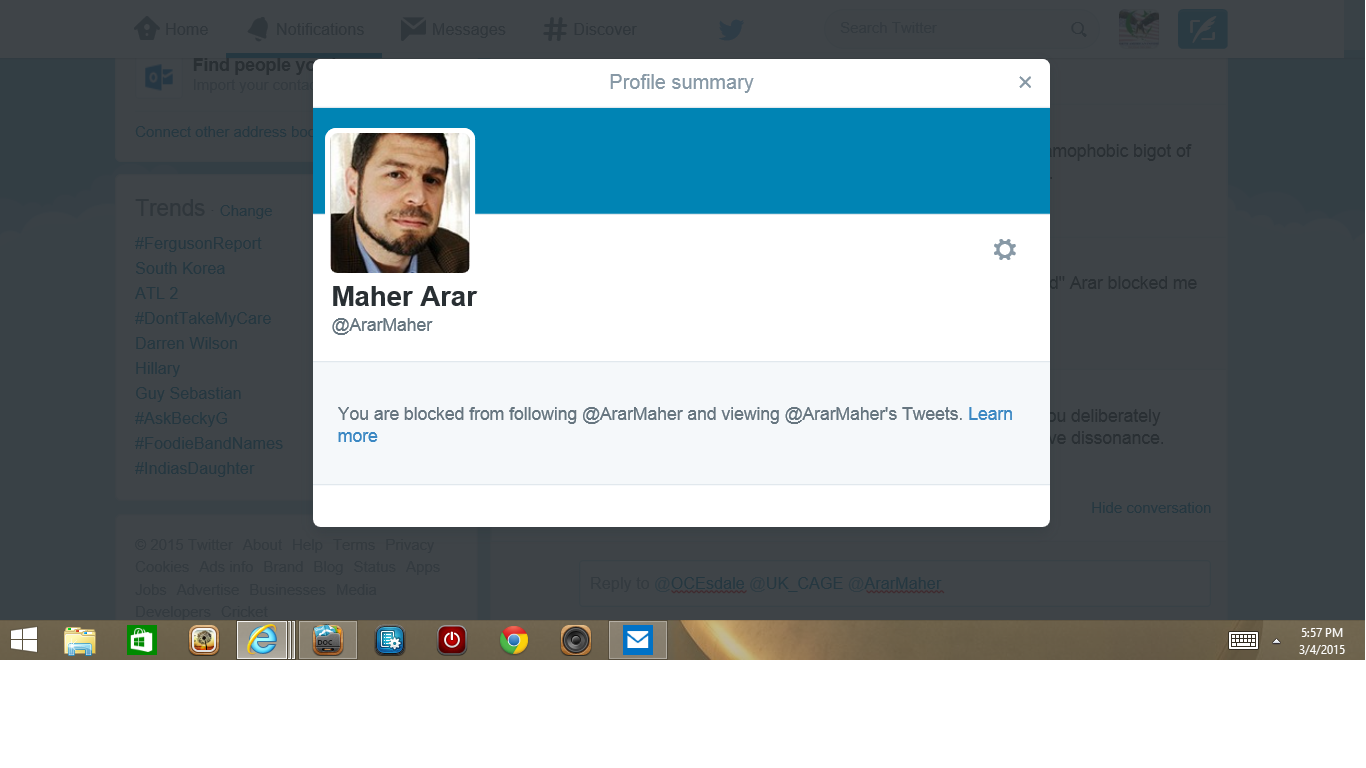Blocked by 2 Maher