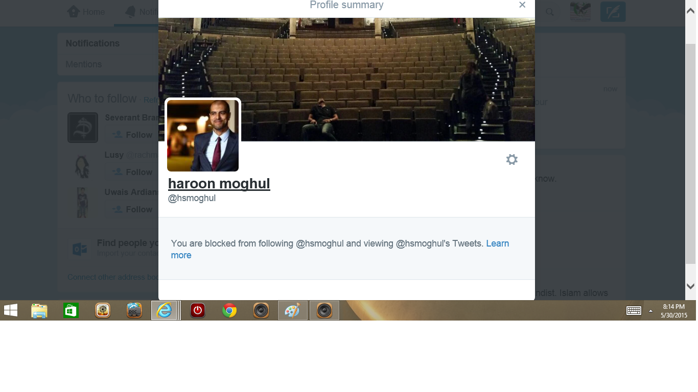 Blocked by 3 Haroon Mogul