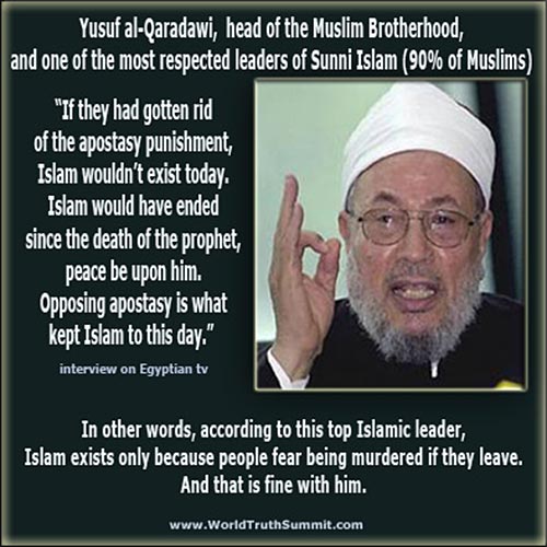 Apostasty Muslim Brotherhood leader
