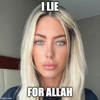 Lying Lily Lies AGAIN for Allah