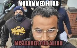 UK: Mohammed Hijab has a Muslim Meltdown 2 ~ Video